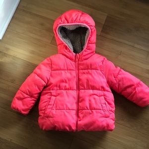 BabyGAP Sherpa lined puffer